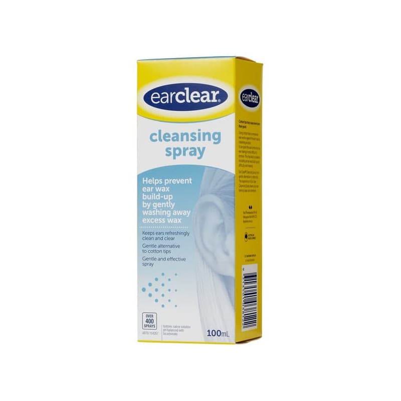 Ear Clear Ear Cleanser 100mL - 9313501038122 are sold at Cincotta Discount Chemist. Buy online or shop in-store.