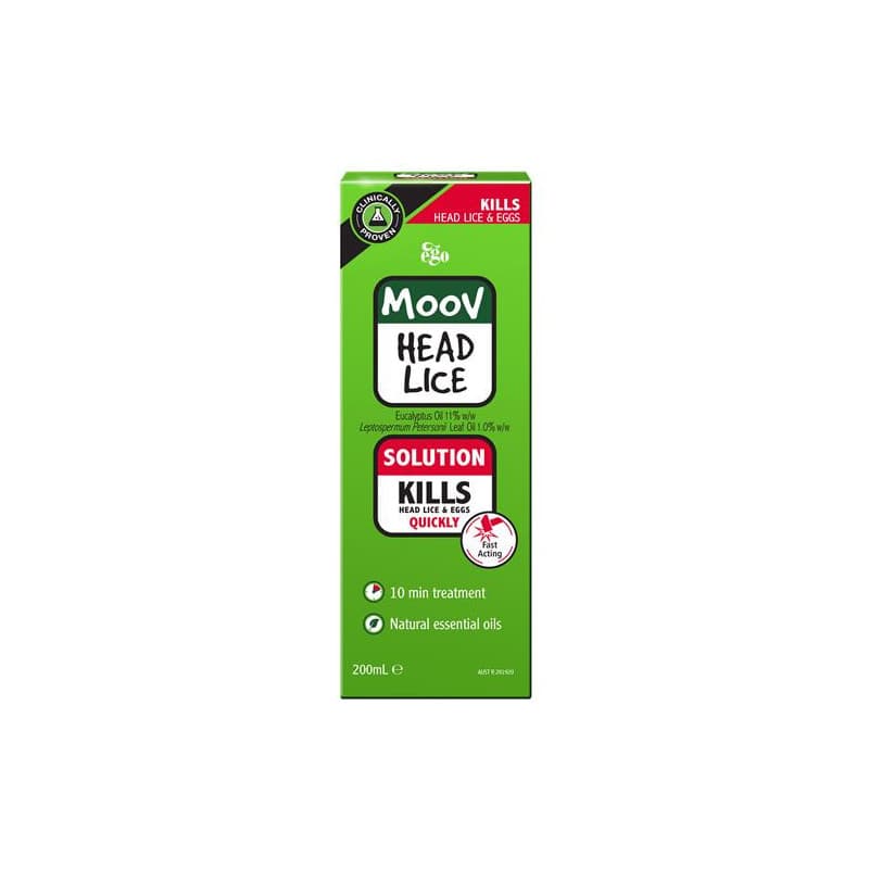 Ego Moov Head Lice Solution 200mL - 9314839003097 are sold at Cincotta Discount Chemist. Buy online or shop in-store.