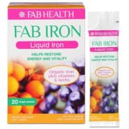 Fab Iron Liquid Sachet 20 x 10mL - 9317039002228 are sold at Cincotta Discount Chemist. Buy online or shop in-store.