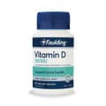 Faulding Vitamin D 1000IU Capsules 100