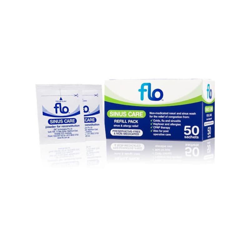 Flo Sinus Care Refill 50 Sachets - 9333279000404 are sold at Cincotta Discount Chemist. Buy online or shop in-store.