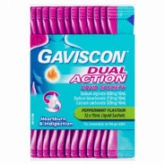 Gaviscon Dual Action Liquid Sachet 10mL - 9300711696273 are sold at Cincotta Discount Chemist. Buy online or shop in-store.