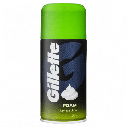 Gillette Shaving Foam Lemon Lime 250g - 9300627050237 are sold at Cincotta Discount Chemist. Buy online or shop in-store.