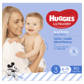 Huggies Jumbo UltraDry Nappies Crawler Boy 90 pack