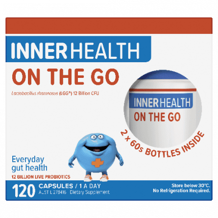 Inner Health On The Go 120 Capsules - 9315771010914 are sold at Cincotta Discount Chemist. Buy online or shop in-store.