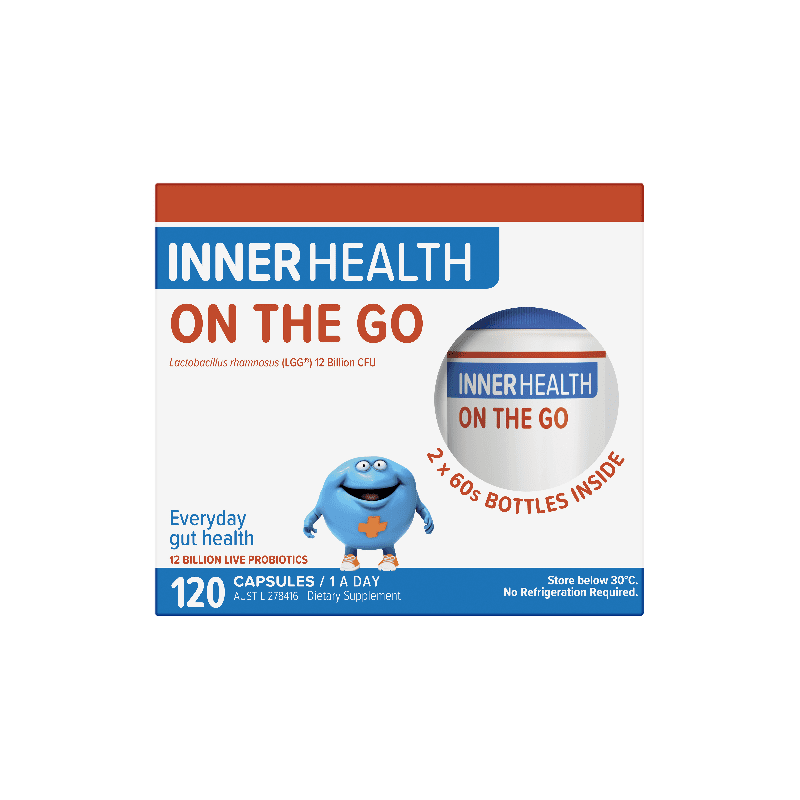 Inner Health On The Go 120 Capsules - 9315771010914 are sold at Cincotta Discount Chemist. Buy online or shop in-store.