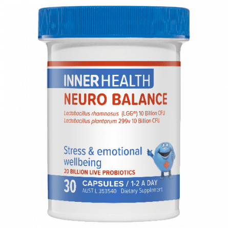 Inner Health Neuro Balance Capsules 30 - 9315771011775 are sold at Cincotta Discount Chemist. Buy online or shop in-store.