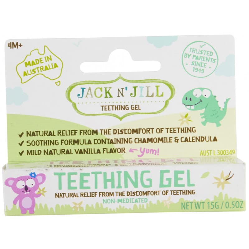 Jack N Jill Natural Teething gel 15g - 9312657110256 are sold at Cincotta Discount Chemist. Buy online or shop in-store.