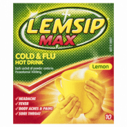 Lemsip Max Strength Sachet 10 - 9300631008835 are sold at Cincotta Discount Chemist. Buy online or shop in-store.