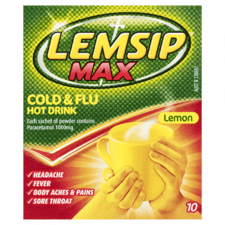 Lemsip Max Strength Sachet 10 - 9300631008835 are sold at Cincotta Discount Chemist. Buy online or shop in-store.