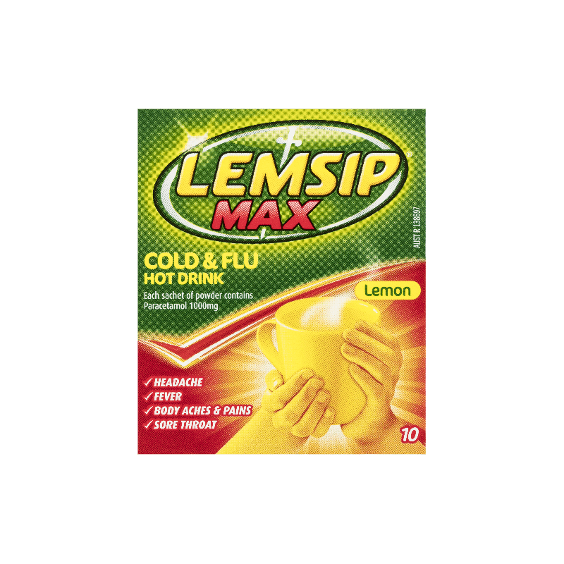 Lemsip Max Strength Sachet 10 - 9300631008835 are sold at Cincotta Discount Chemist. Buy online or shop in-store.