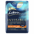 Libra Pads Invisible Extra Long Wings 10 pack