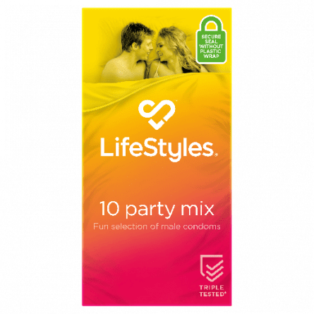 Lifestyles Condoms Party Mix 10  Pack - 9352417000458 are sold at Cincotta Discount Chemist. Buy online or shop in-store.