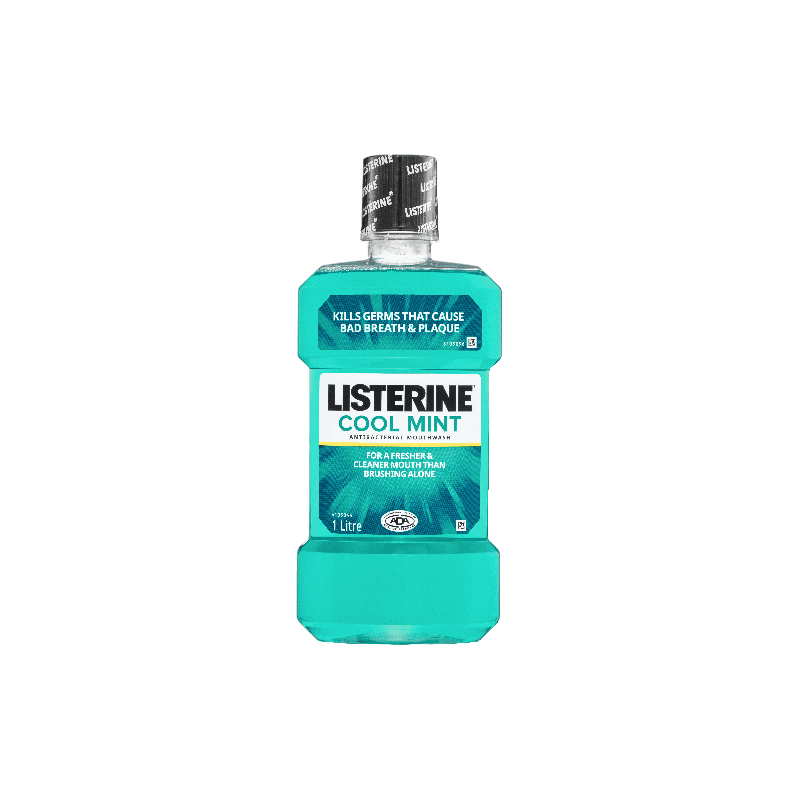 Listerine Cool Mint Mouthwash 1L - 9310059200667 are sold at Cincotta Discount Chemist. Buy online or shop in-store.