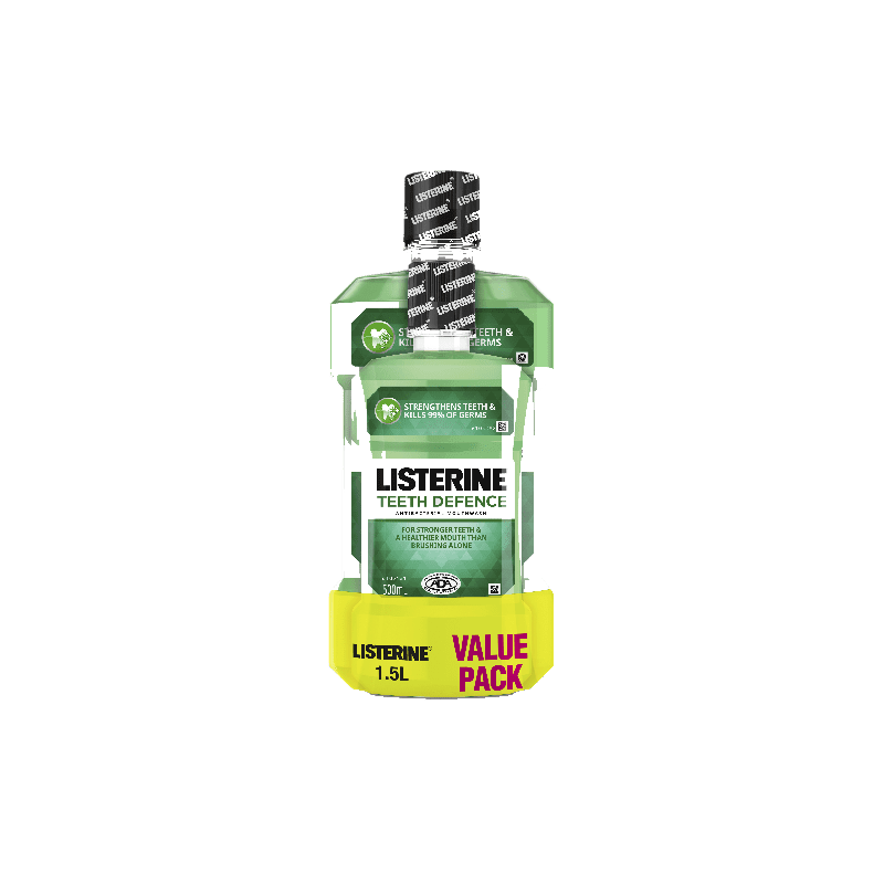 Listerine Teeth Defence Mouthwash 1L + 500mL - 9300607091151 are sold at Cincotta Discount Chemist. Buy online or shop in-store.