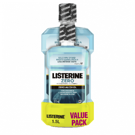 Listerine Zero 1 Litre + 500mL - 9300607091168 are sold at Cincotta Discount Chemist. Buy online or shop in-store.