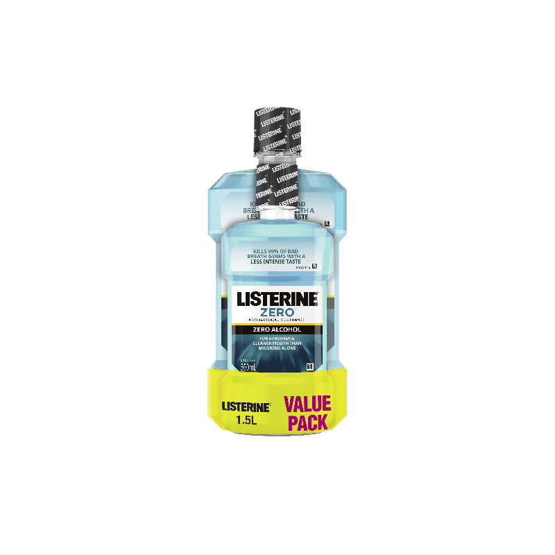 Listerine Zero 1 Litre + 500mL - 9300607091168 are sold at Cincotta Discount Chemist. Buy online or shop in-store.