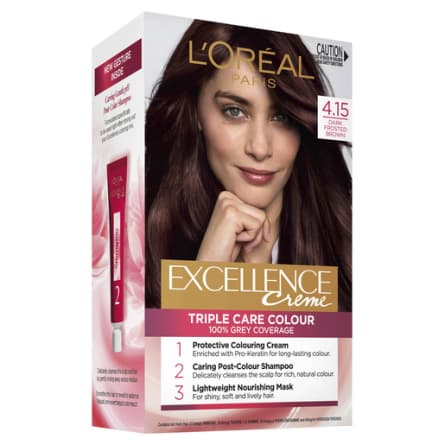 Loreal Excellence Dark Frosted Brown 4.15 - 3600523750009 are sold at Cincotta Discount Chemist. Buy online or shop in-store.