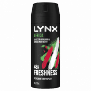 Lynx Deod Body Spray Africa 165mL - 9300830054398 are sold at Cincotta Discount Chemist. Buy online or shop in-store.