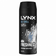 Lynx Deodorant Body Spray Ice Chill 165mL - 9300830054343 are sold at Cincotta Discount Chemist. Buy online or shop in-store.