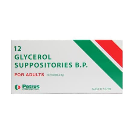 Petrus Glycerol Supp Adult 12 - 9323857000025 are sold at Cincotta Discount Chemist. Buy online or shop in-store.