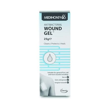 Medihoney Antibacterial Wound Gel 25g - 9334922000093 are sold at Cincotta Discount Chemist. Buy online or shop in-store.