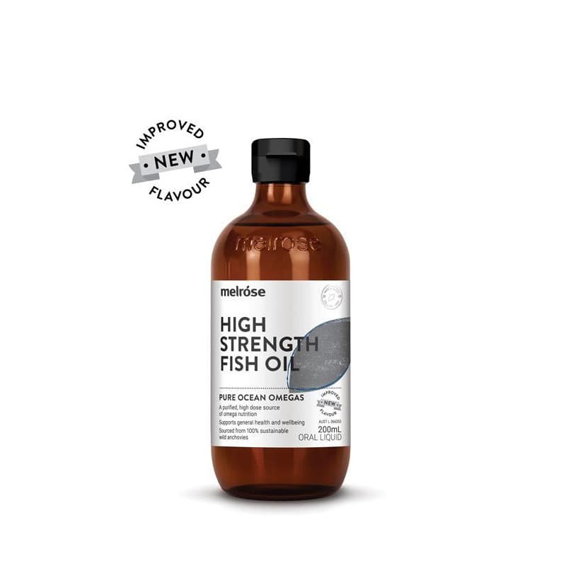 Melrose Fish Oil High Strength Liquid 200mL - 9312628013685 are sold at Cincotta Discount Chemist. Buy online or shop in-store.