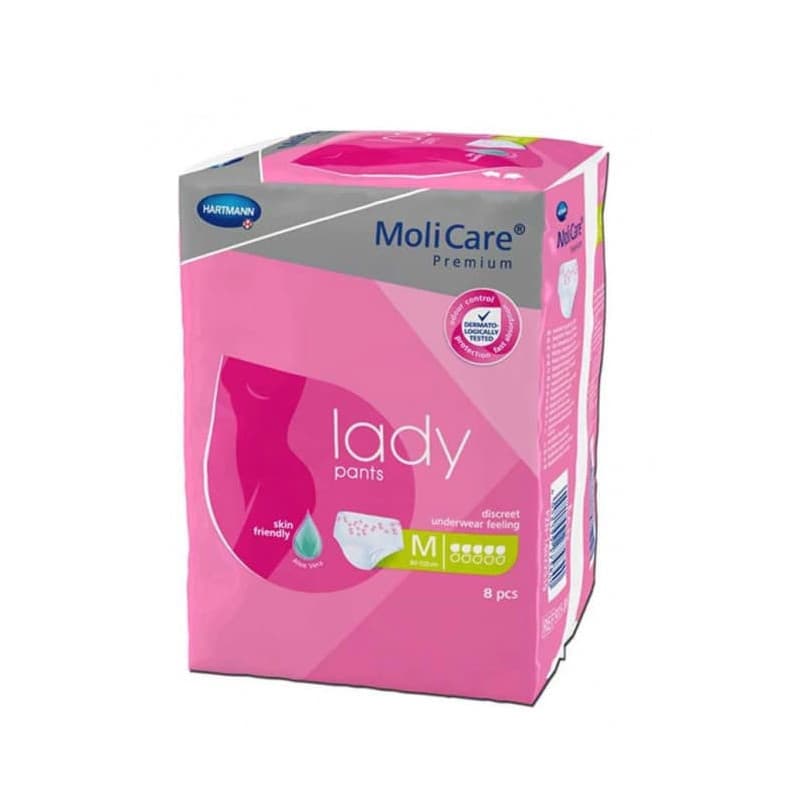 Molicare Premium Lady Pant 5D Medium 8 pack - 4052199275840 are sold at Cincotta Discount Chemist. Buy online or shop in-store.