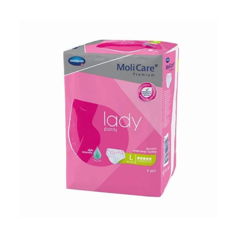 Molicare Premium Lady Pant 5D Large 7 pack - 4052199275871 are sold at Cincotta Discount Chemist. Buy online or shop in-store.