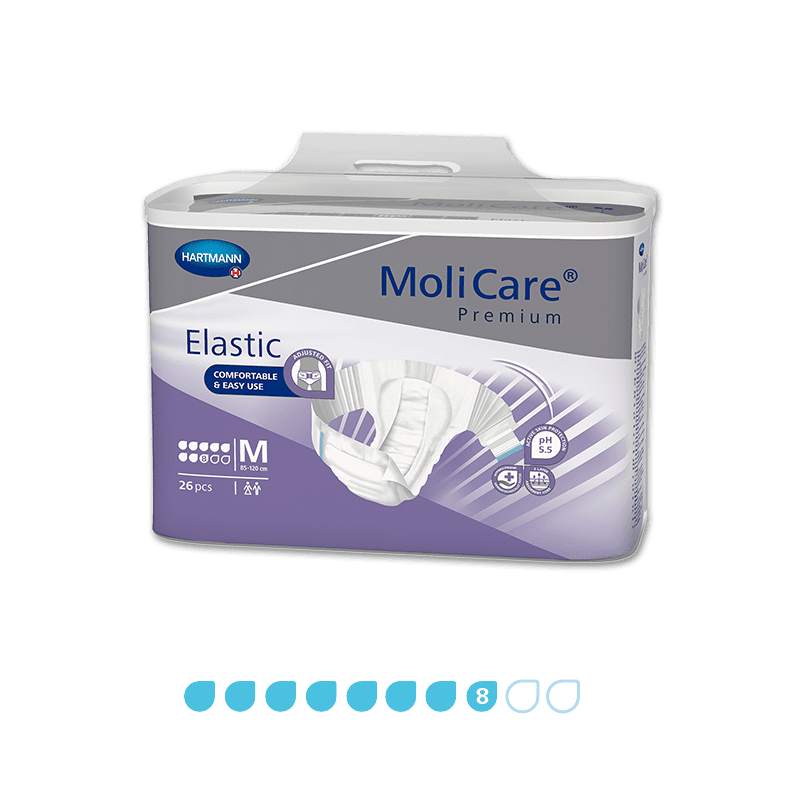 Molicare Prem Elastic Pants 8D Med 26pk - 4052199297248 are sold at Cincotta Discount Chemist. Buy online or shop in-store.