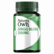 Natures Own Ginkgo Biloba 0756 Tablets 100 - 9316090075608 are sold at Cincotta Discount Chemist. Buy online or shop in-store.