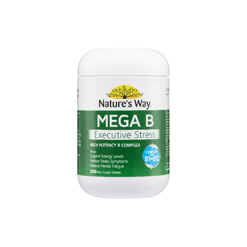 Natures Way Mega B 200 Tablets - 9314807008048 are sold at Cincotta Discount Chemist. Buy online or shop in-store.