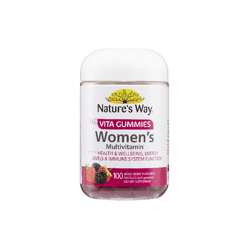 Natures Way Vita Womens Multi 100 Gummies - 9314807046408 are sold at Cincotta Discount Chemist. Buy online or shop in-store.