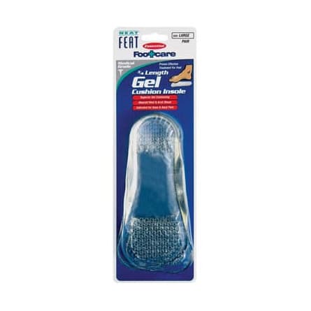 Neat Feat Gel Cushion 3/4 Length Large - 9416967912705 are sold at Cincotta Discount Chemist. Buy online or shop in-store.