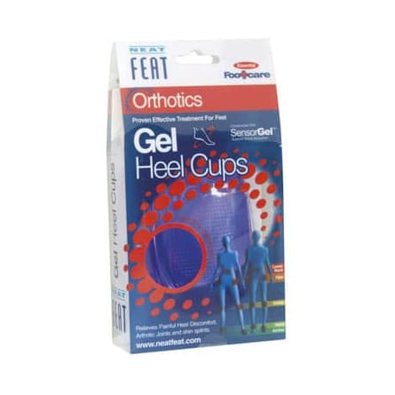 Neat Feat Orthotics Gel Heel Cups Medium - 9416967915607 are sold at Cincotta Discount Chemist. Buy online or shop in-store.