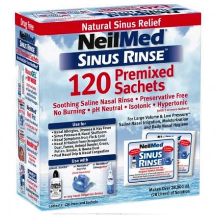 NEILMED NETI POT + 60 MIXTURE SACHET  Caring Pharmacy Official Online Store