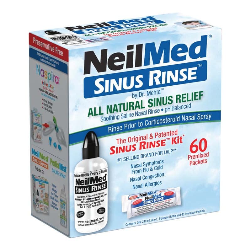 Neilmed Adult Sinus Rinse Kit 60 - 705928001008 are sold at Cincotta Discount Chemist. Buy online or shop in-store.