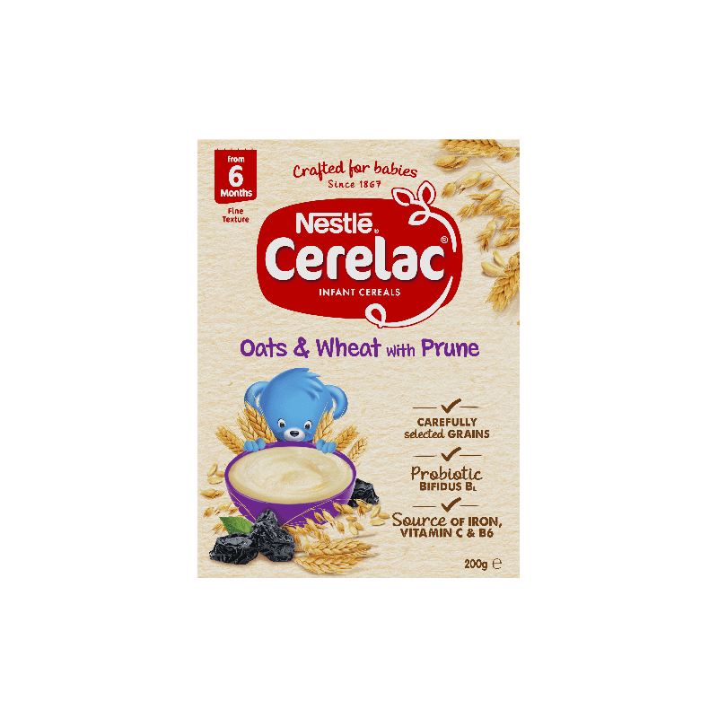 Nestle Cerelac Oats Wheat With Prunes 200g - 7613036960014 are sold at Cincotta Discount Chemist. Buy online or shop in-store.