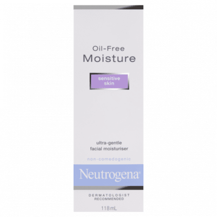 Neutrogena oil free moisture deals sensitive skin