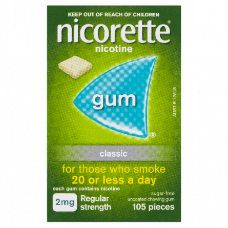 Nicorette Classic Gum 2mg 105 Pack - 9310059009772 are sold at Cincotta Discount Chemist. Buy online or shop in-store.