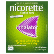 Nicorette Inhaler 15mg 20 pack - 9300607010947 are sold at Cincotta Discount Chemist. Buy online or shop in-store.