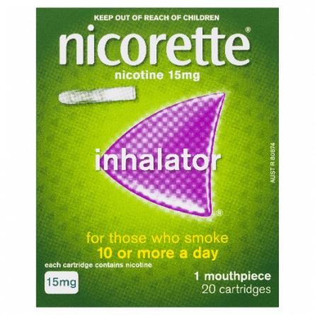 Nicorette Inhaler 15mg 20 pack - 9300607010947 are sold at Cincotta Discount Chemist. Buy online or shop in-store.