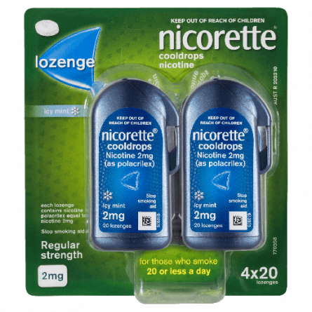 Nicorette Cool Drops 2mg 80 Lozenges - 9300607011029 are sold at Cincotta Discount Chemist. Buy online or shop in-store.