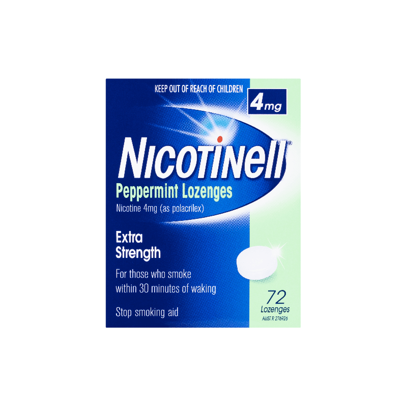 Nicotinell Mint Lozenge 4mg 72 pack - 9319912034616 are sold at Cincotta Discount Chemist. Buy online or shop in-store.