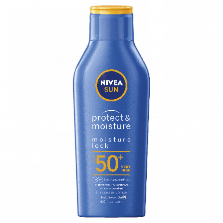 Nivea Sun Protect & Moisture SPF50+ 400mL - 4005900105097 are sold at Cincotta Discount Chemist. Buy online or shop in-store.